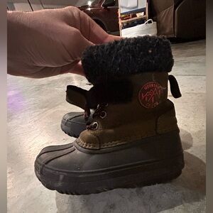 Mountain Winter Boots with Black and Brown